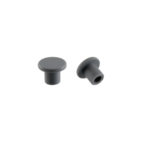 Tappo grigio per chiusura - , fori