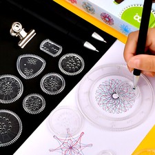 Set di Disegni Spirografici 22 Pezzi, Set di Disegni Creative Deluxe