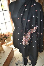 Crewel black embroidery big - embroidery,