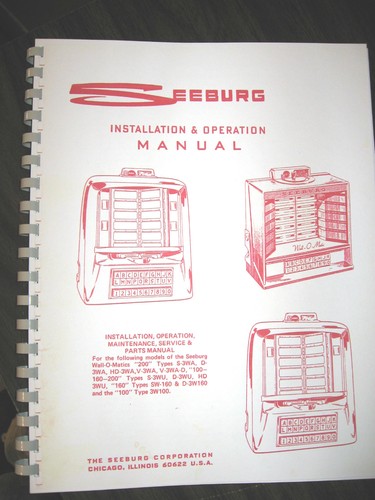 Seeburg wall box manuale - wall, 11
