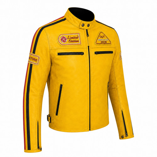 Moto giubbotto pelle da - in,