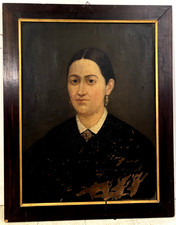 ANTICO DIPINTO OLIO TELA
