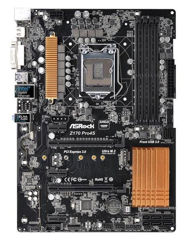 Asrock z170 pro4s intel - asrock,