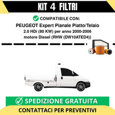 Kit 4 Filtri Tagliando per