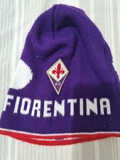 cappello lana uomo fiorentina con giglio e scudetto cucito