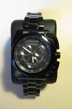 OROLOGIO AL QUARZO - CALVANEO 1583 mod. IMPACT - acciaio nero   COME NUOVO