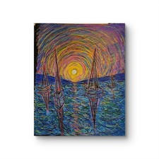 Barca a vela regata colore