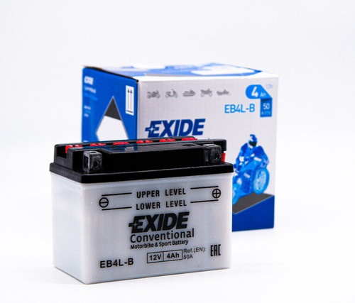 Exide bike eb4l - exide, 12v
