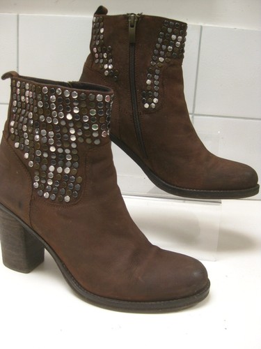 Stivali cowboy vera pelle 6 - pelle,