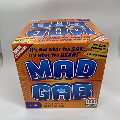 Mad gab party game - gab, not