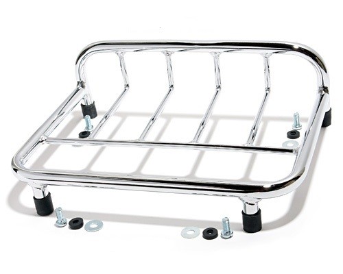 Portapacchi cromato topcase - portapacchi,