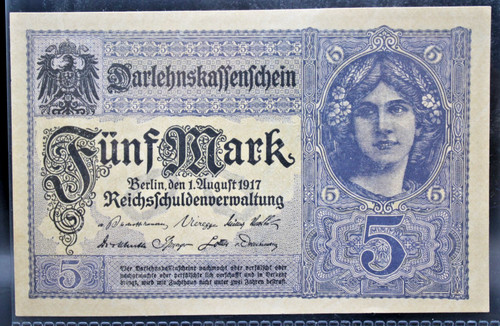 Banconota 1917 germania - 1917,
