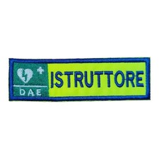 Patch ricamo toppa istruttore - patch,