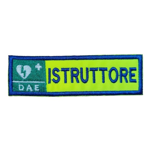 Patch ricamo toppa istruttore - patch,
