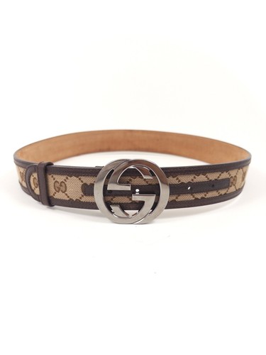 Gucci cintura tela - gg,