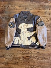 Cappotto giacca pelle marrone