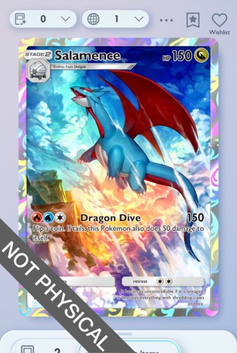 Pokemon tcg pocket salamence - pokemon,
