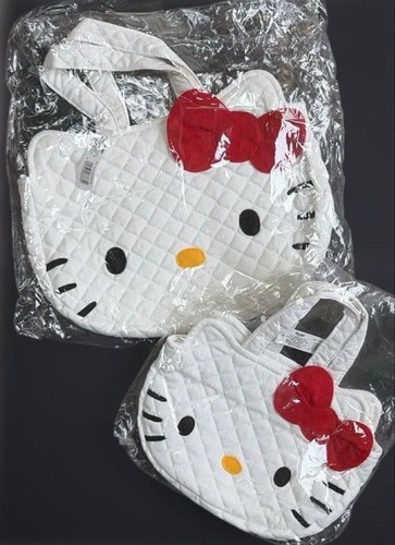 Set borsa trapuntata sanrio - trapuntata,
