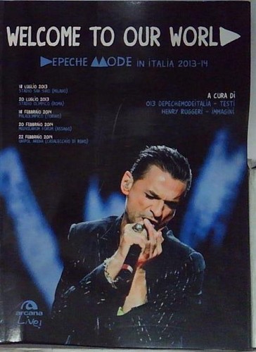 Welcome our world depeche - our, world.