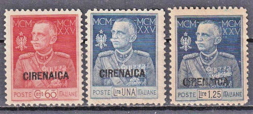 Italia colonie cirenaica 1925 - cirenaica,