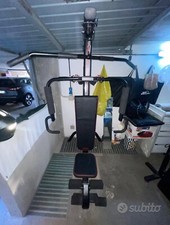 palestra multifunzionale e panca pieghevole