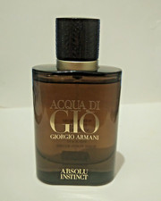 ACQUA DI GIO' ABSOLU INSTINCT eau de parfum 75ml spray, PIENO AL 95%