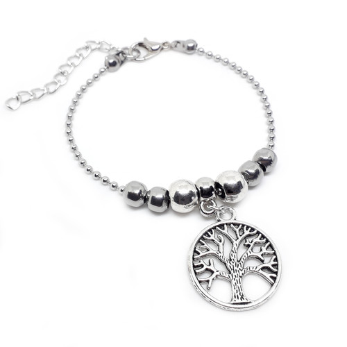 Bracciale con ciondolo albero - ciondolo,