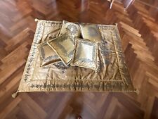 Plaid velluto seta giallo il fondaco 