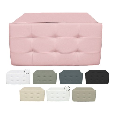 Puff pouf contenitore ecopelle - puff,