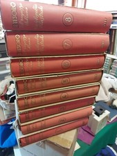Il Tesoro ragazzo italiano enciclopedia illustrata 8 vol. Utet 1954 cofanetto