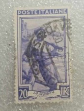 FRANCOBOLLO ITALIA DEL LAVORO