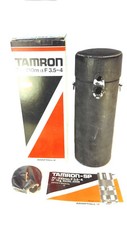 CUSTODIA, CINTURINO, MANUALE E SCATOLA TAMRON SP per teleobiettivo TAMRON 70-210mm CF MACRO