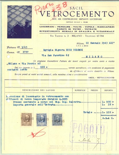 1943 milano via - milano,