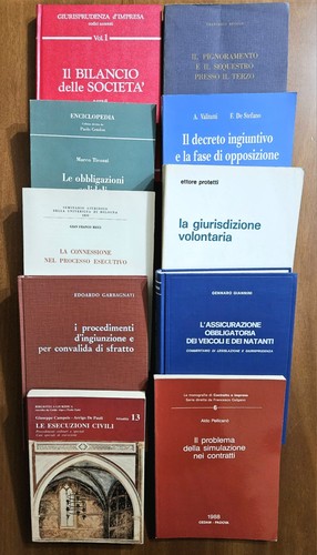 Lotto libri diritto - libri,