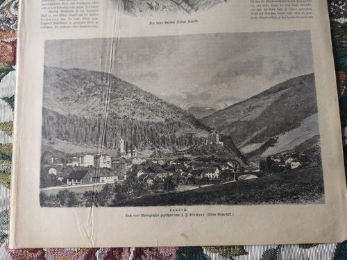 1876 stampa di - a, giornale