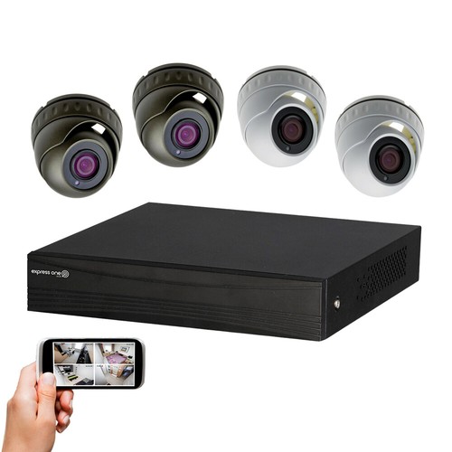 Kit sistema cctv 1080p - sistema, dvr