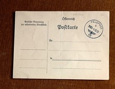 1939 cartolina feldpost 330/b postcard timbro reparto austriaco in polonia