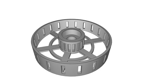 Supporto telaio turbina acqua - supporto,