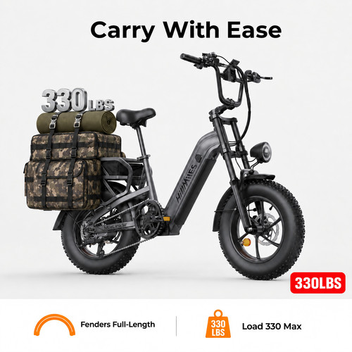 Bicicletta elettrica hillmiles - elettrica,
