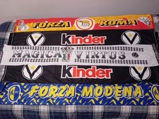 lotto sciarpe calcio e basket