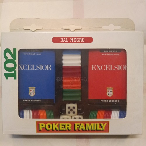 Poker family set carte - poker, dadi