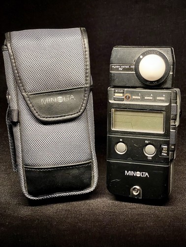 Minolta flash meter - flash,