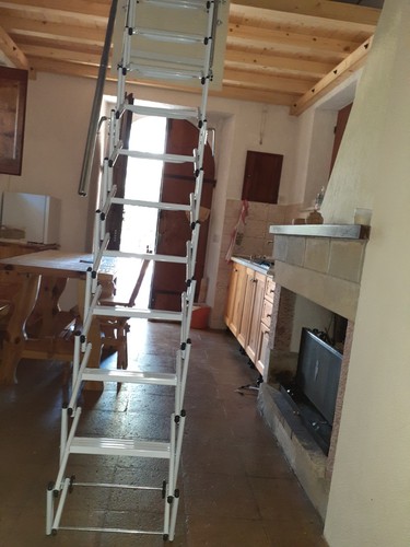 Scala retrattile per soppalco - per,