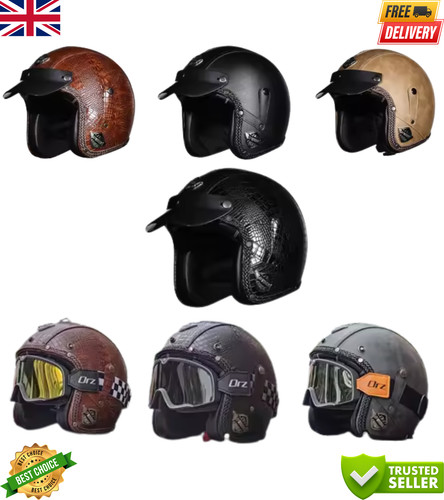 Casco moto retrò nuovo design - casco,