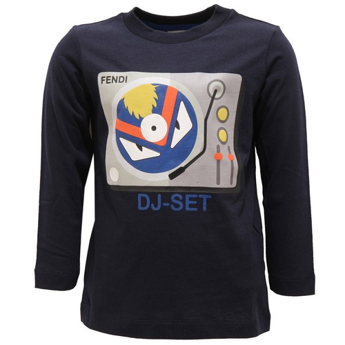 2403v maglia bimbo - fendi, blue