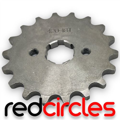 Pignone anteriore pit bike - anteriore,