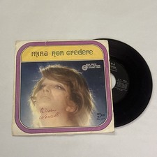 Mina non credere disco - disco, giri