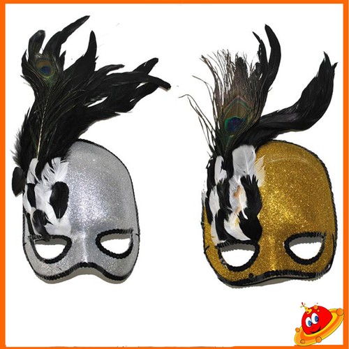 Maschera veneziana glitterata - maschera,