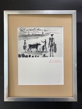 PABLO PICASSO + 1955 SIGNED
