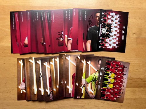 Biglietto autografo bayern - autografo, fc